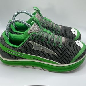 Altra Shoes Womens Size 8 Torin 1.5 Zero Drop Running Gray Green Natural A2335